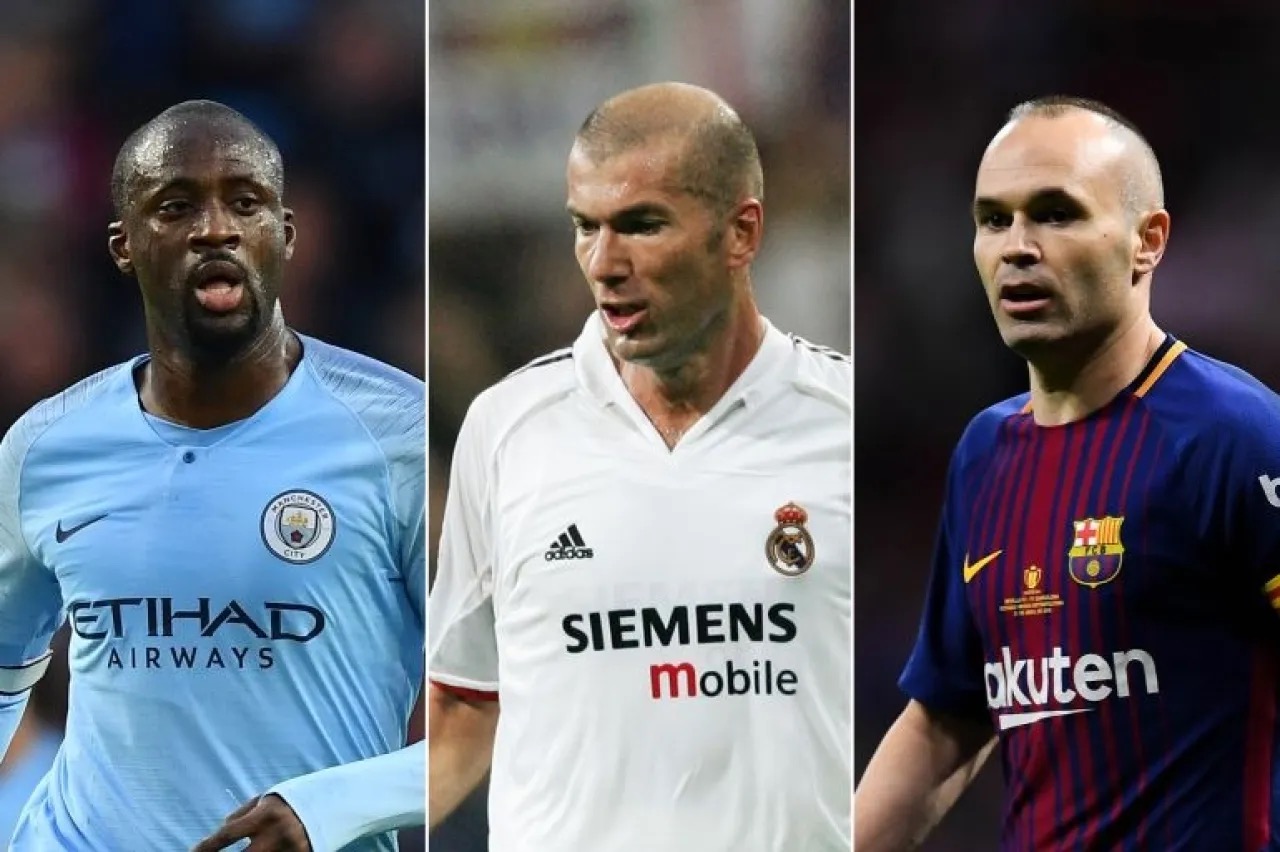 نجوم كرة القدم الأصلع يزينون تاريخ اللعبة