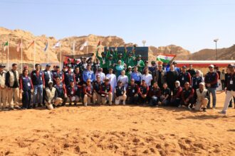 اختتام فعاليات البطولة التأهيلية لكأس العالم لالتقاط الأوتاد لعام 2026 .