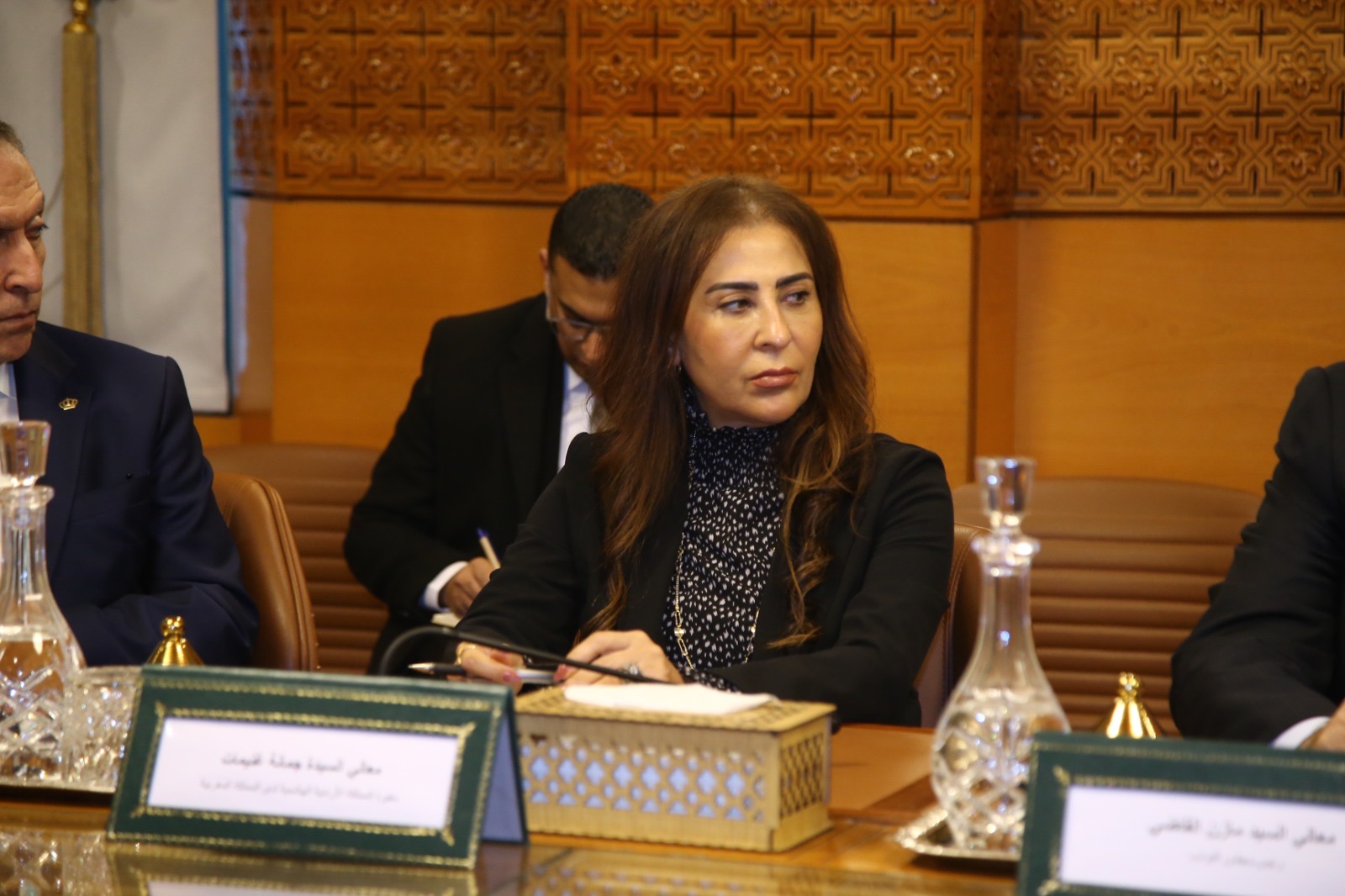 بالصور... وفد برلماني برئاسة القاضي يبدأ زيارته للمغرب