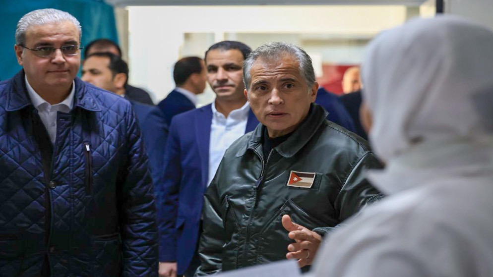 جعفر حسان يتفقد مركز صحي المفرق الأول في موقعه الجديد