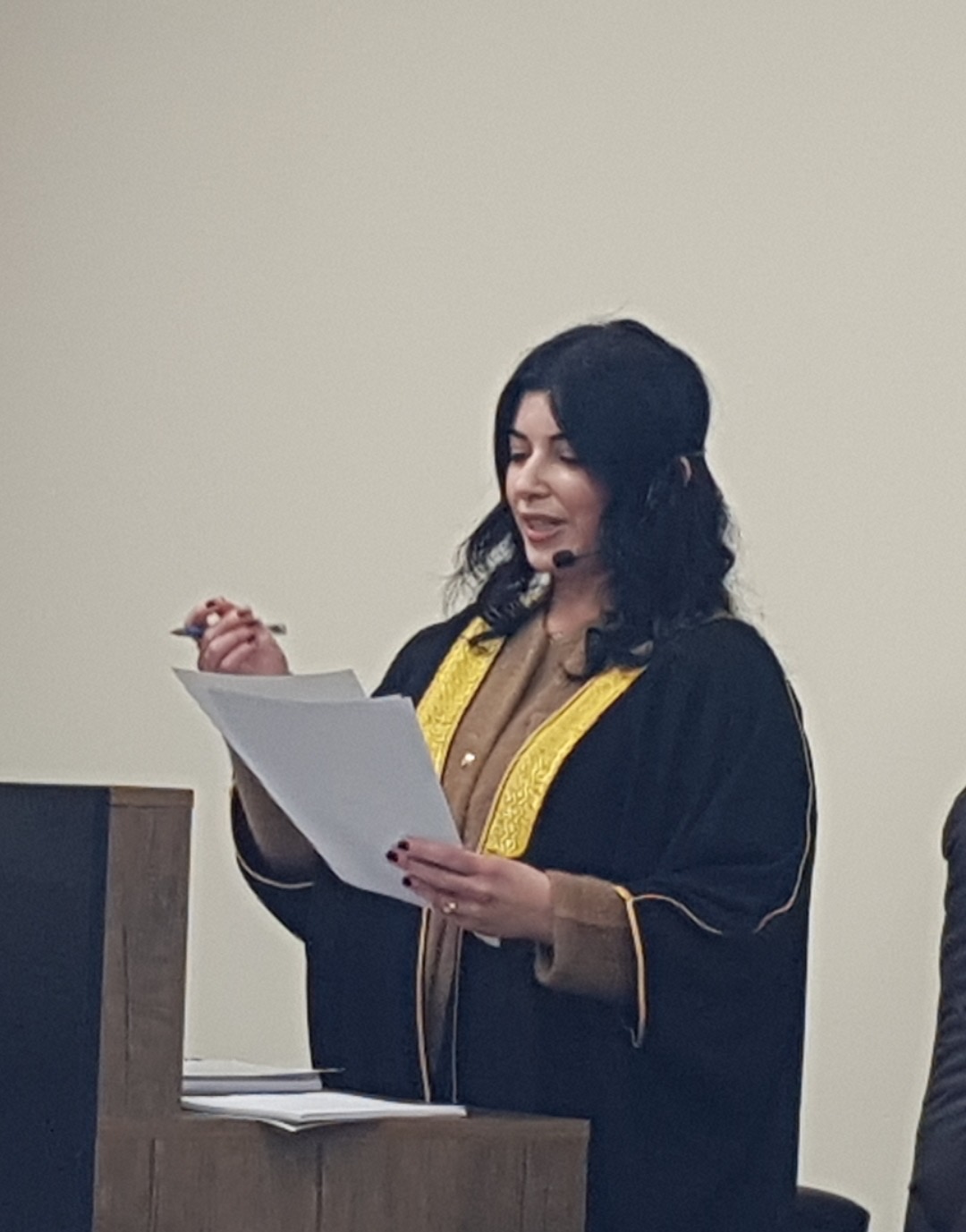 المحامية رندة عطوة تنال درجة الدكتوراه في القانون العام