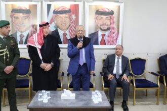 *مندوبا عن الملك وولي العهد. العيسوي يعزي عشيرتي النوايسة والطراونة*