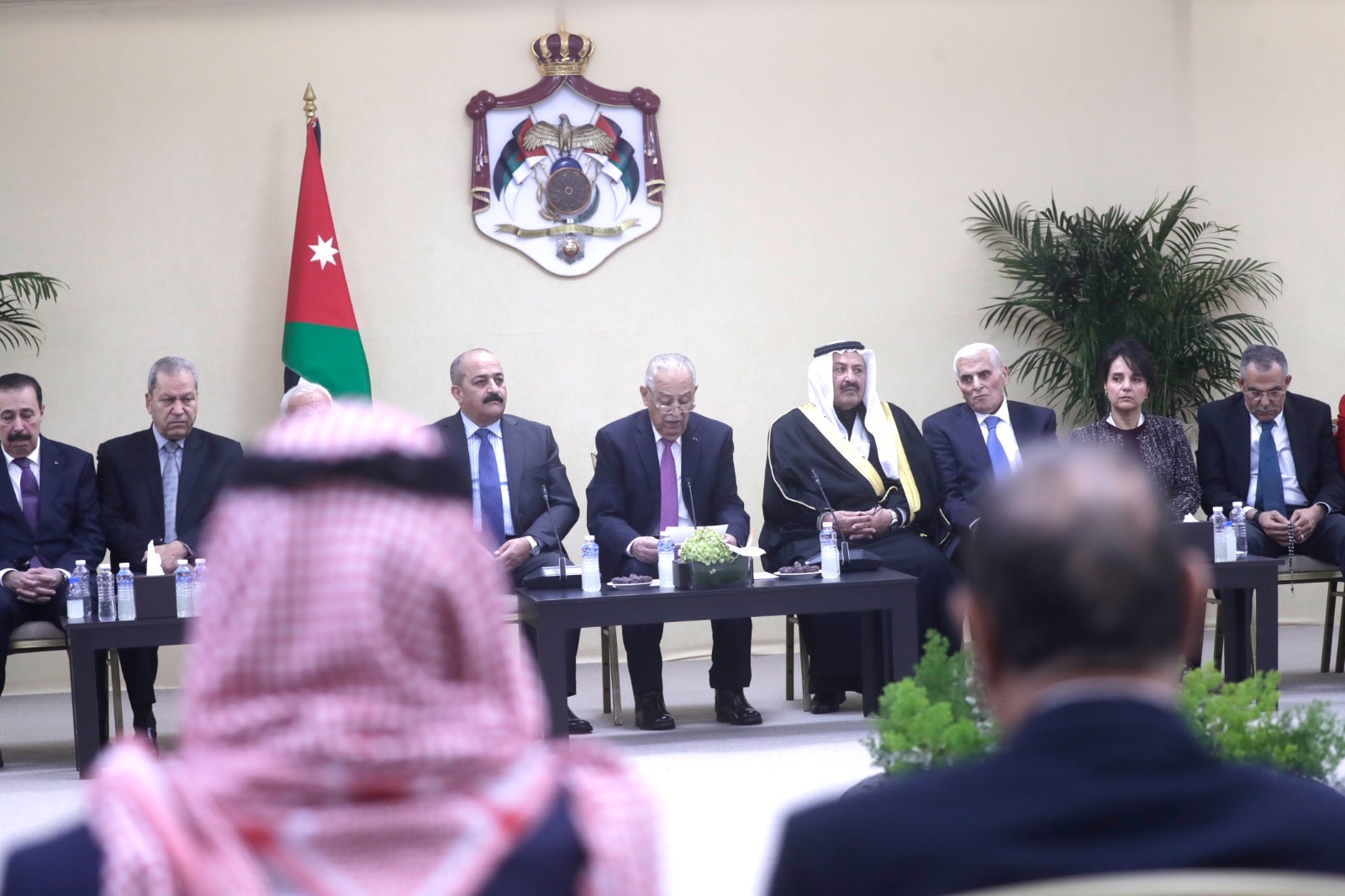 متابعة للزيارة الملكية لإربد. رئيس الديوان الملكي يلتقي 250 شخصية من أبناء وبنات المحافظة