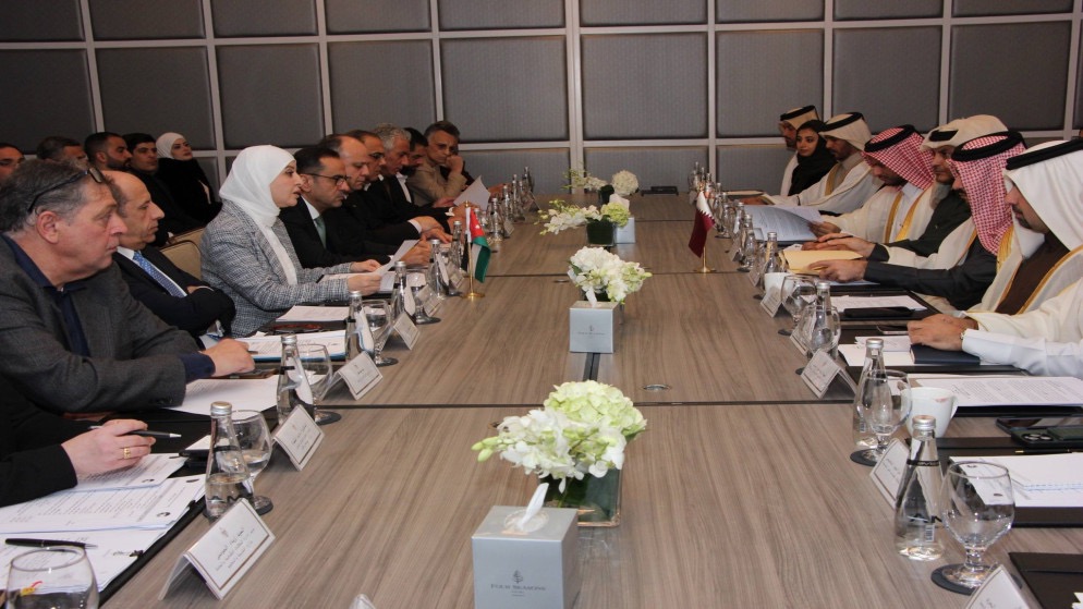 انطلاق الاجتماعات التحضيرية للجنة الأردنية القطرية المشتركة في عمّان