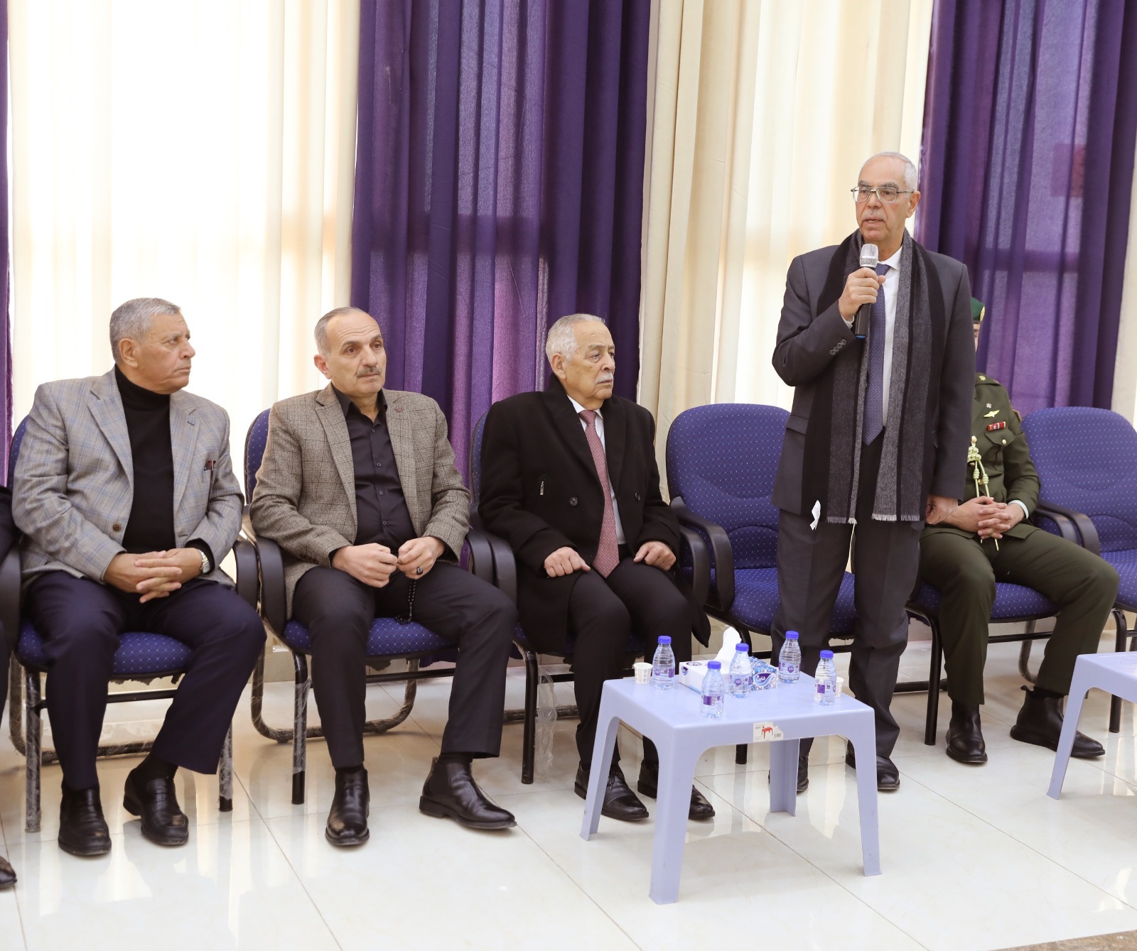 مندوبا عن الملك وولي العهد. العيسوي يعزي عشيرتي العمايرة والخرابشة