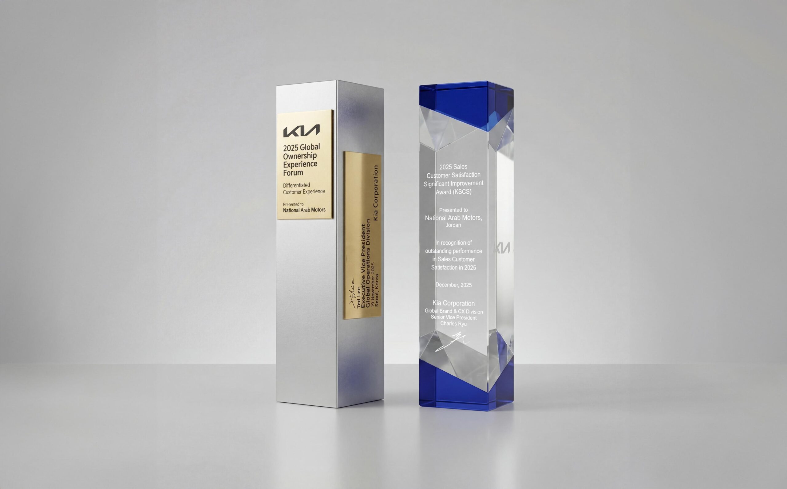 كيا الأردن تواصل صناعة التميّز وتحصد إنجازًا استثنائيًا على المستوى العالمي