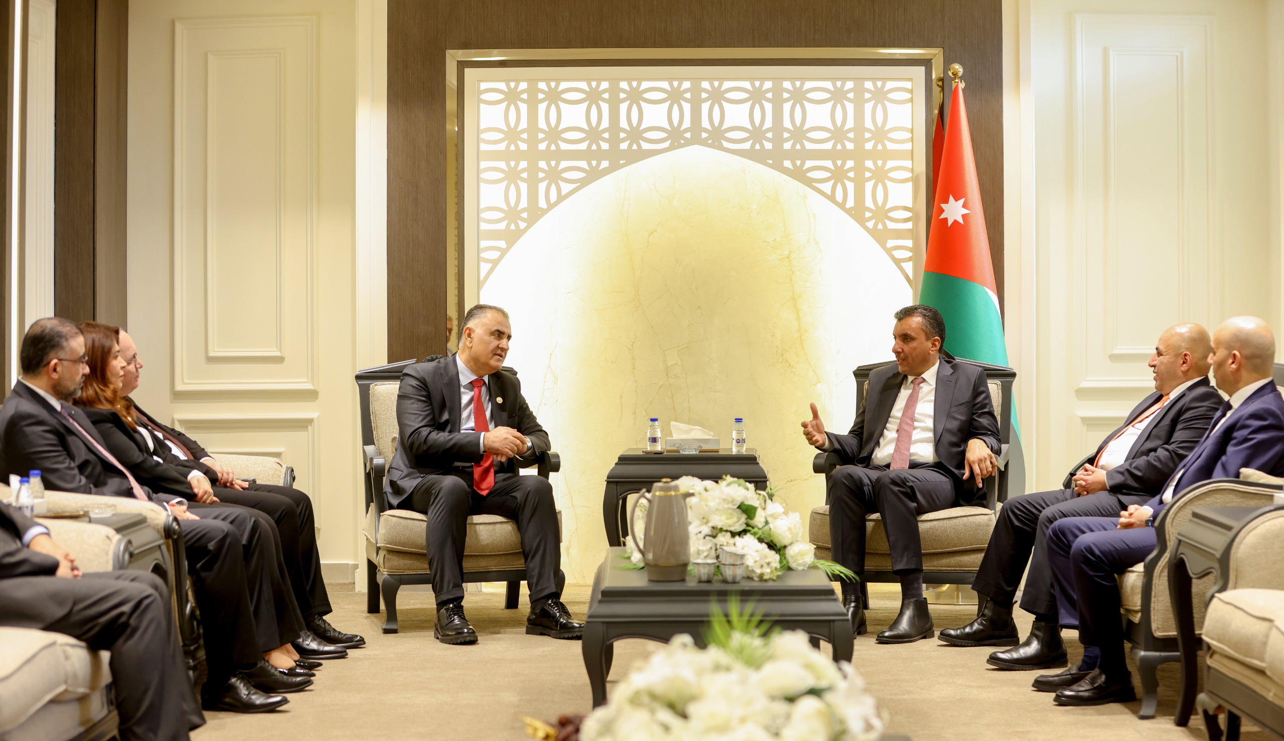 الغويري يستقبل وفدًا من الأمانة العامة لبرلمان إقليم كردستان العراق