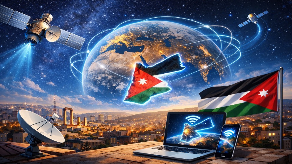 الأردن يضم 520 محطة VSAT للإنترنت عبر الأقمار الصناعية
