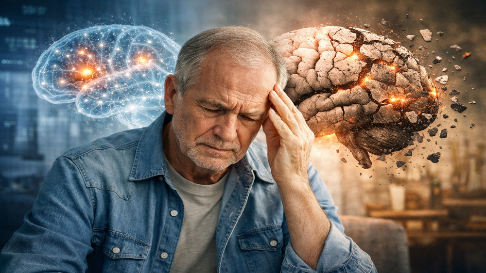 دراسة تكشف أن فقدان الذاكرة مع التقدم في العمر يشمل الدماغ بأكمله