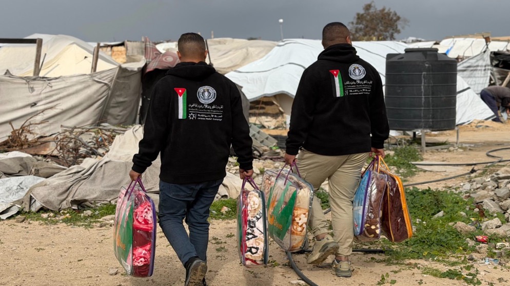 صورة حول : استجابة عاجلة للأردن لإغاثة النازحين بغزة مع المنخفض الجوي استجابة عاجلة للأردن لإغاثة النازحين بغزة مع المنخفض الجوي