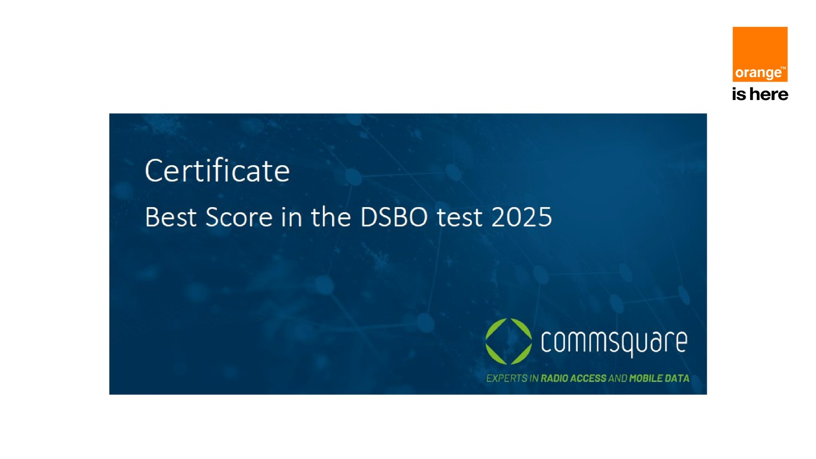 Orange Jordan: The Fastest & Strongest Network in the Kingdo​m