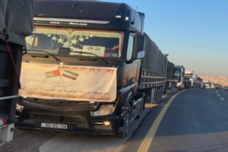 عاجل | بتوجيهات ملكية .. الأردن يرسل قافلة مساعدات إنسانية إلى سوريا