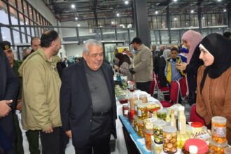 الروابدة يرعى الافتتاح التجريبي لمعرض «خيرات الشمال» للمنتجات الزراعية والريفية في إربد