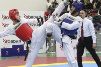 انطلاق بطولة المملكة للناشئين والناشئات بالتايكواندو في مدينة الحسين للشباب