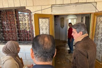 وزير الشباب يتفقد المرافق الشبابية والرياضية المتضررة من المنخفض الجوي في الكرك