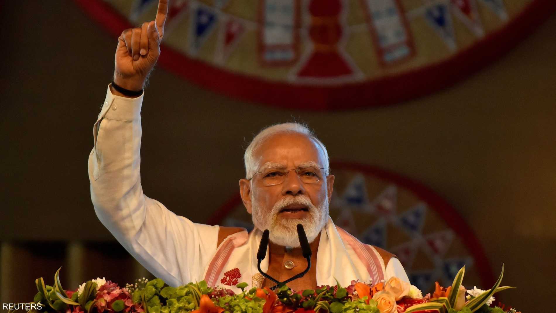 مودي: الهند تسير بخطى سريعة نحو أن تصبح ثالث أكبر اقتصاد عالمي