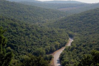 ارتفاع منسوب المياه والحفر يعيق حركة السير في طرق عجلون خلال الأمطار