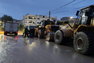 بلديات المحافظات تكثّف تفقد البنية التحتية بعد المنخفض الجوي