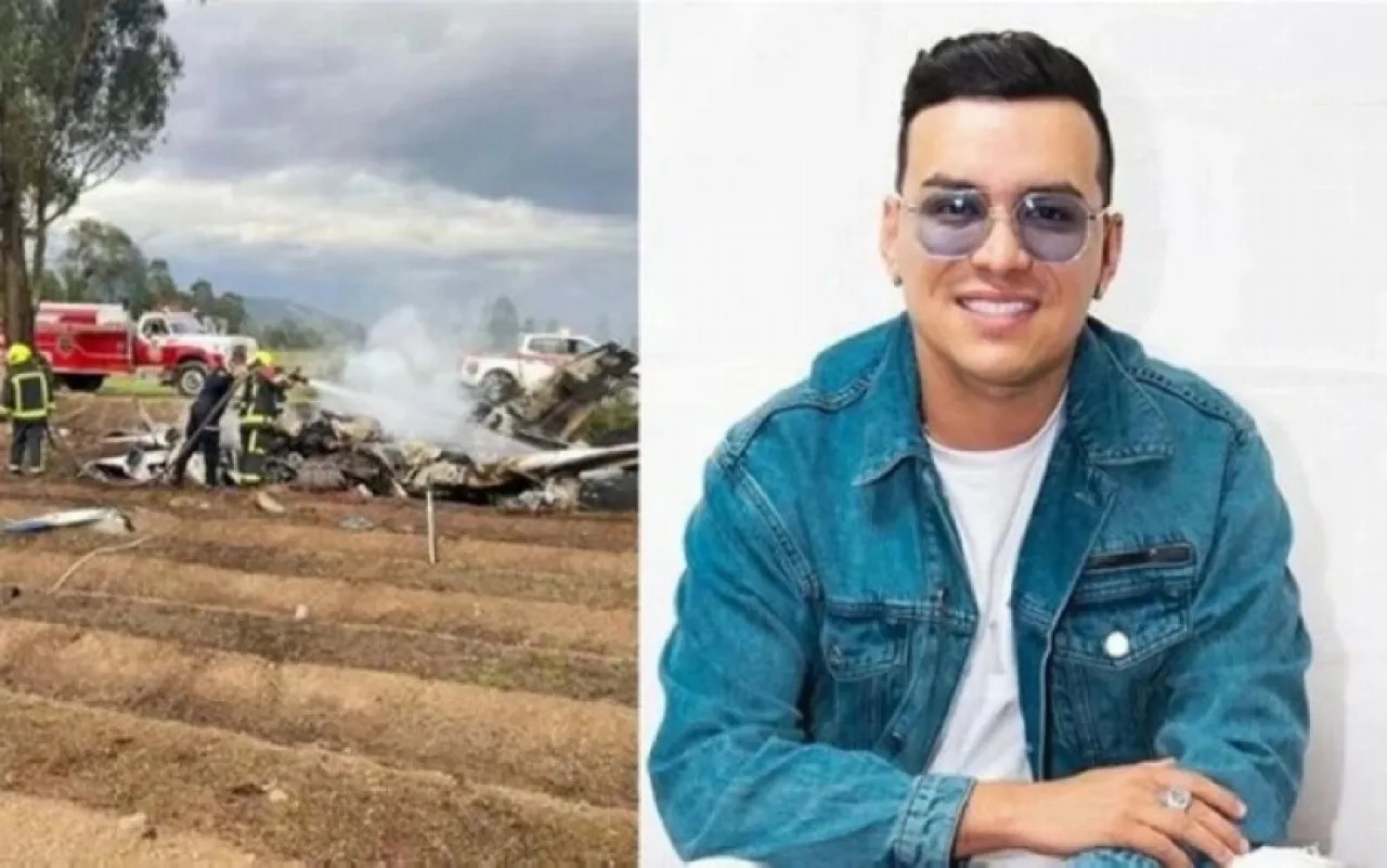 وفاة المغني الكولومبي ييسون خيمينيز في تحطم طائرة قرب بوغوتا