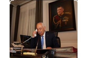 العيسوي يعزي العدوان والضمور والعموش.