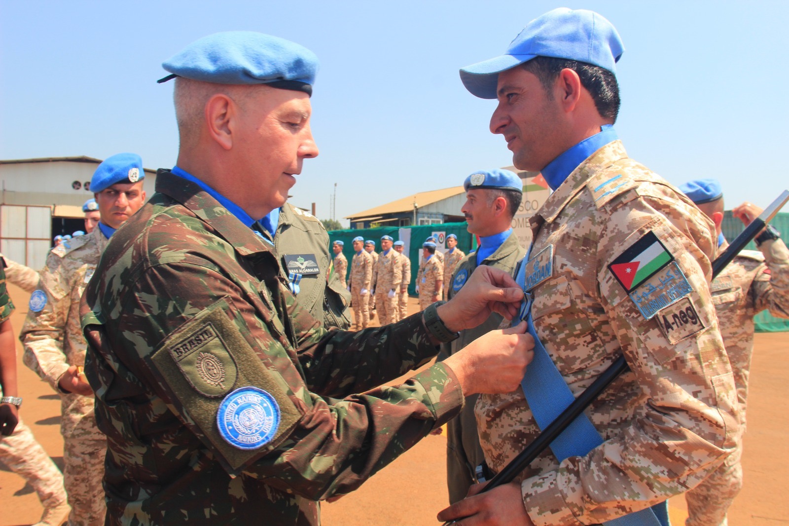 القوات المسلحة الأردنية تتلقى ميداليات الأمم المتحدة لخدمة متميزة في الكونغو