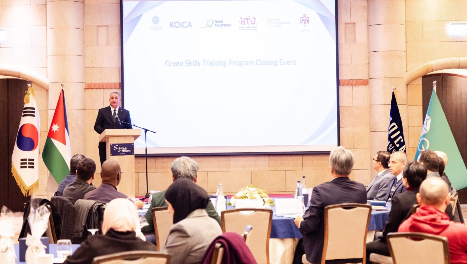 وزير البيئة يرعى الحفل الختامي لبرنامج التدريب على المهارات الخضراء