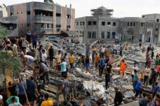 استشهاد طفلة فلسطينية بقصف إسرائيلي لمركز إيواء في بيت لاهيا شمال قطاع غزة