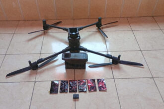 إحباط محاولة تهريب مخدرات عبر طائرة مسيّرة على الحدود الغربية