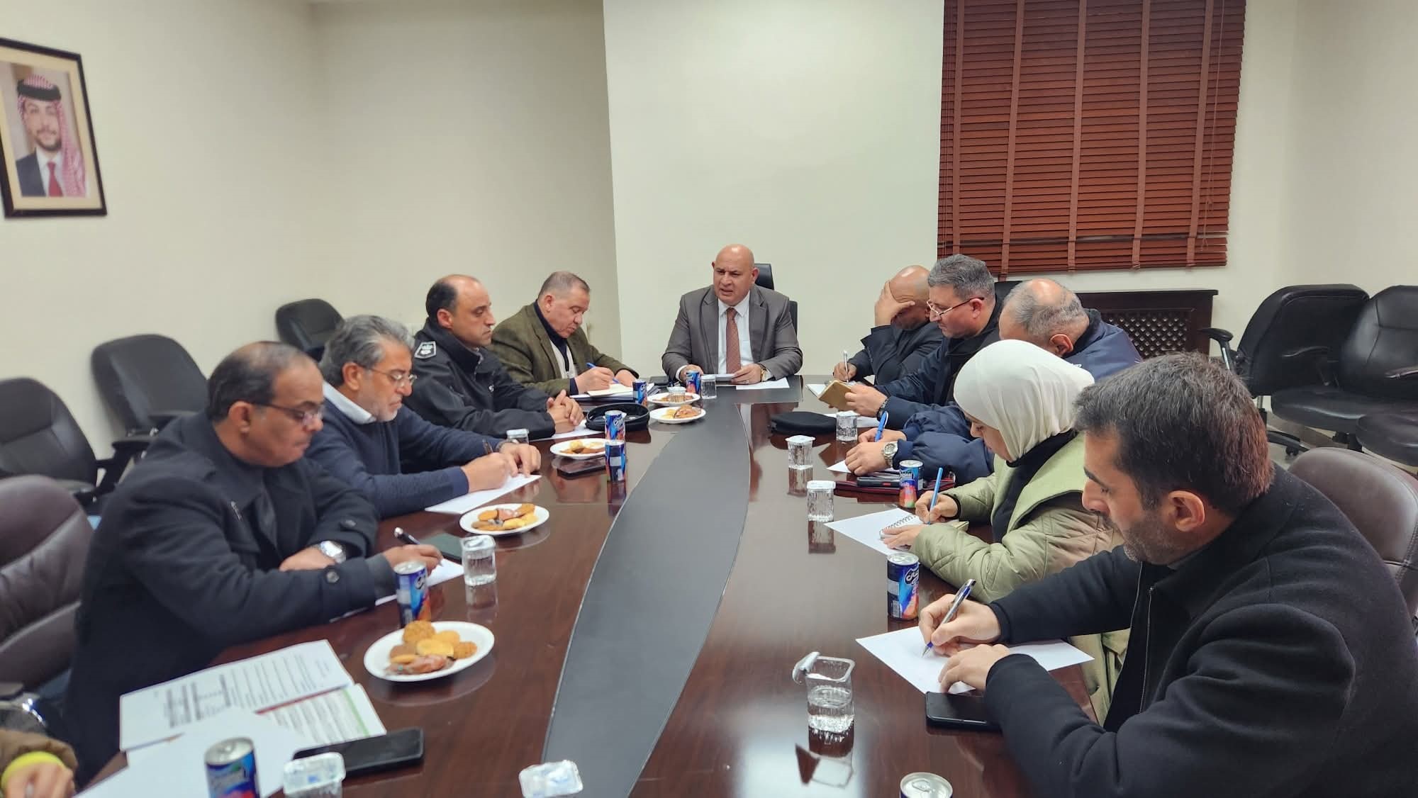 خريسات يتفقد استعدادات محافظة جرش لمواجهة المنخفضات الجوية