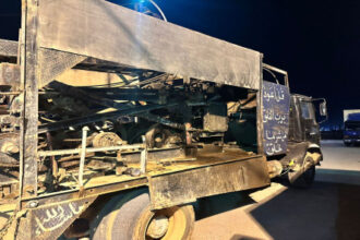 ضبط حفارة مخالفة واعتداءات على خطوط المياه في المفرق والموقر