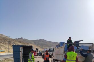 الأشغال تزيل أكشاك شارع الأردن المخالفة في عين الباشا