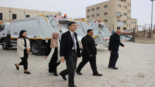 اليابان تمنح بلدية الكرك الكبرى 122 ألف دولار لتطوير خدمات جمع النفايات