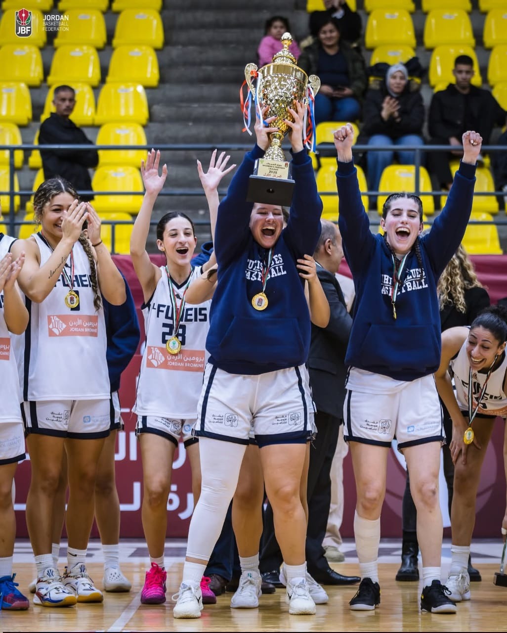 صورة حول : الفحيص يحقق لقب دوري السيدات لكرة السلة للمرة الخامسة على التوالي الفحيص يحقق لقب دوري السيدات لكرة السلة للمرة الخامسة على التوالي