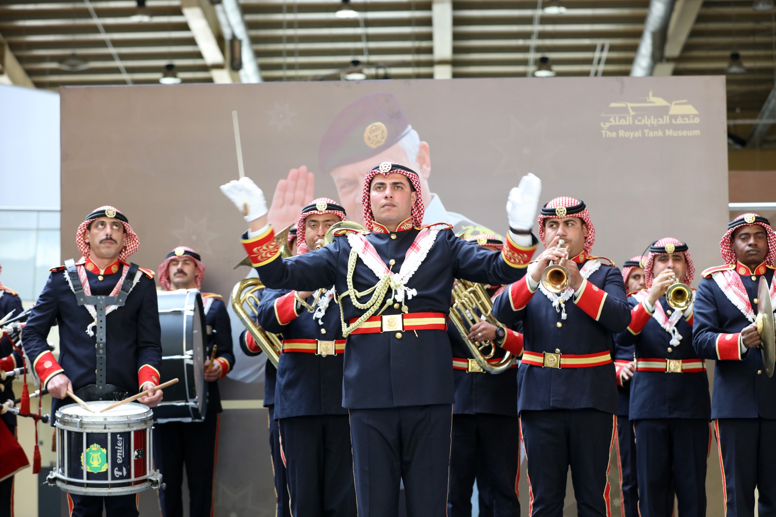 متحف الدبابات الملكي يحتفل بعيد ميلاد الملك عبدالله الثاني وذكرى افتتاحه الثامنة