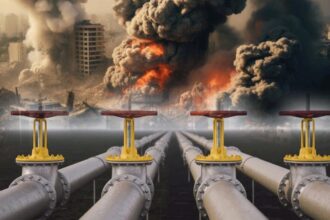 سوريا: حريق كبير يطال أنابيب النفط بالريف الشرقي