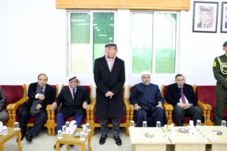 *مندوبا عن الملك وولي العهد...العيسوي يعزي عشيرتي الخضير وأبو زيد*