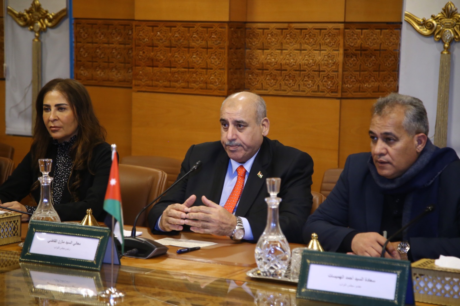 بالصور... وفد برلماني برئاسة القاضي يبدأ زيارته للمغرب