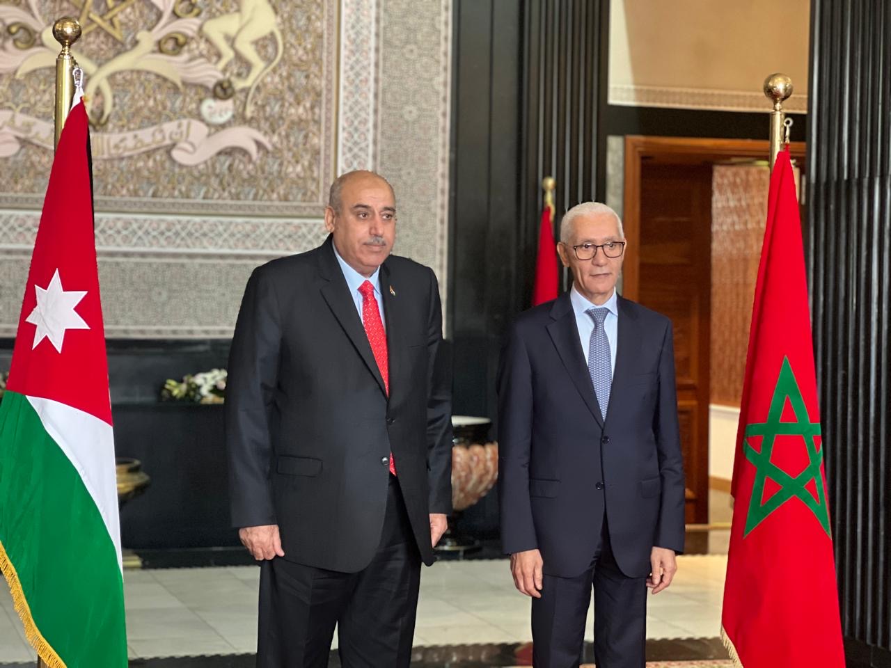 بالصور... وفد برلماني برئاسة القاضي يبدأ زيارته للمغرب