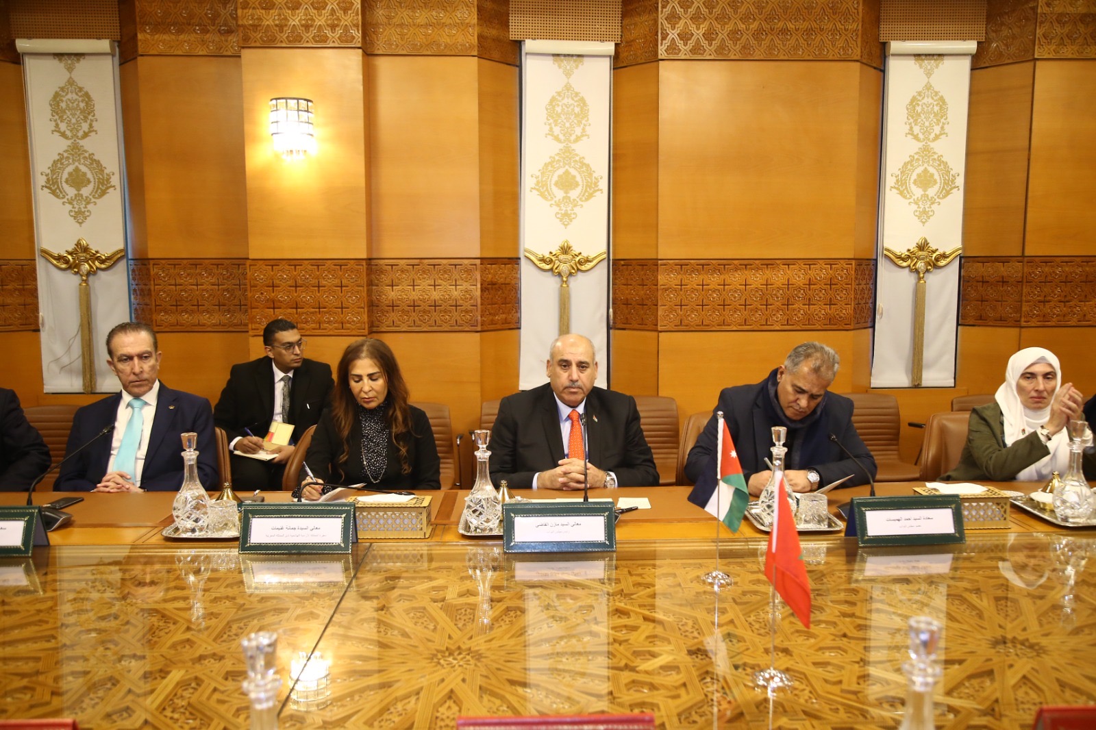 بالصور... وفد برلماني برئاسة القاضي يبدأ زيارته للمغرب