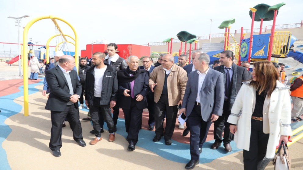 العيسوي يتفقد مشاريع مبادرات الملك في إربد