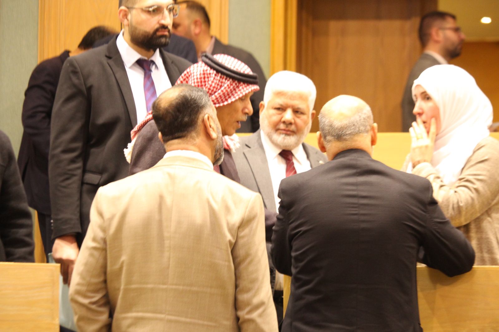 لقطات قبيل انطلاق جلسة النواب اليوم