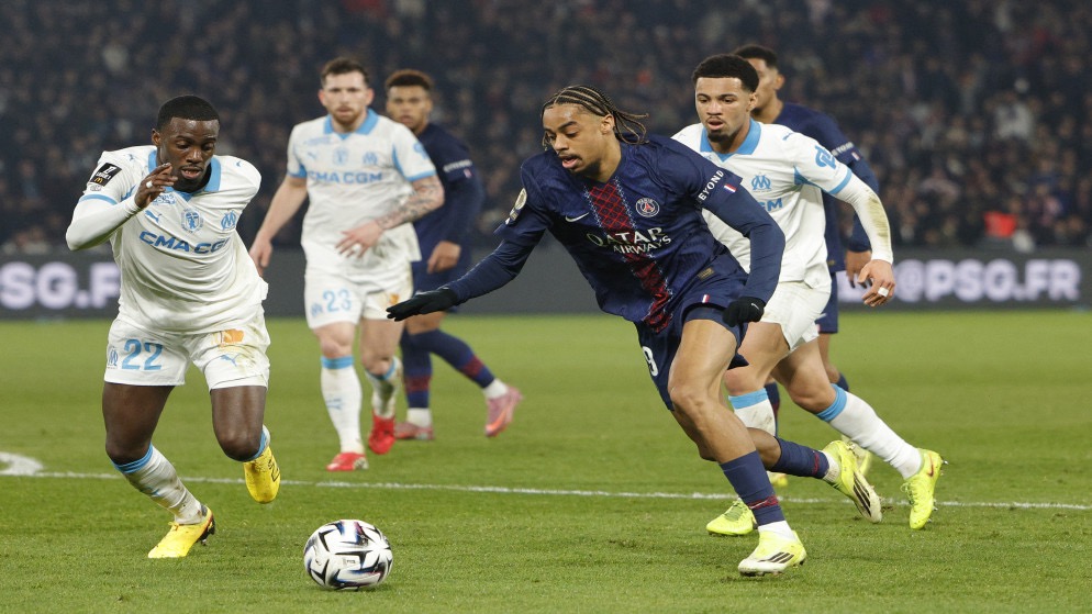 خماسية سان جيرمان تعيده للصدارة بثنائية ديمبلي