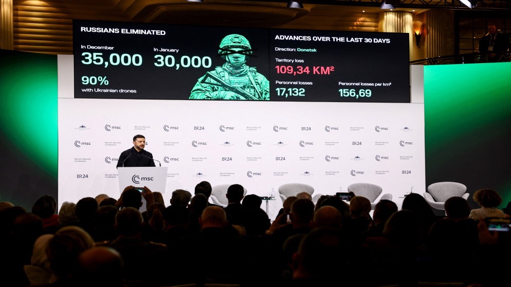 زيلينسكي يطلب وقف إطلاق النار قبل الانتخابات