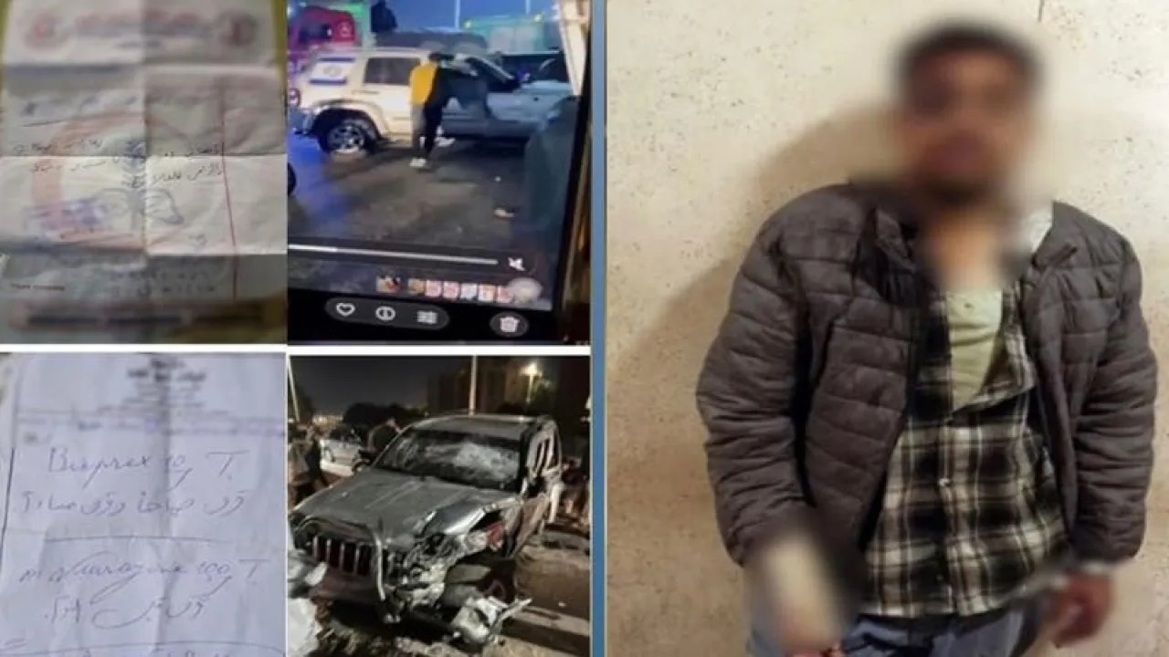 ضبط قائد سيارة علم إسرائيل بعد إصابة 6 أشخاص بالجيزة مصر