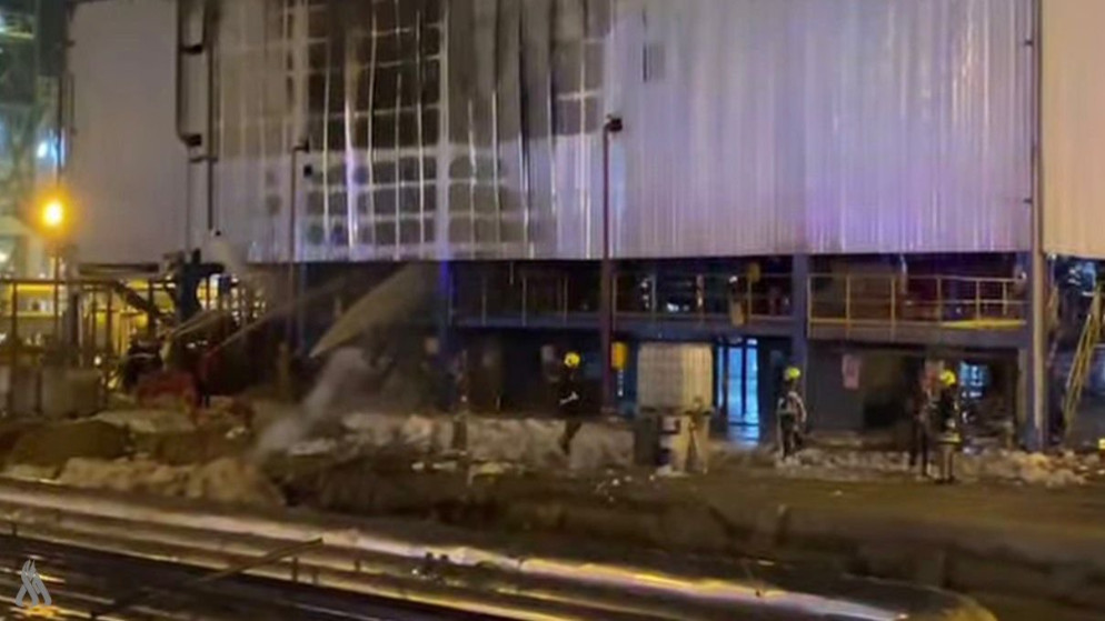 حريق في مصفاة بيجي يودي بحياة شخص ويصيب 6 آخرين