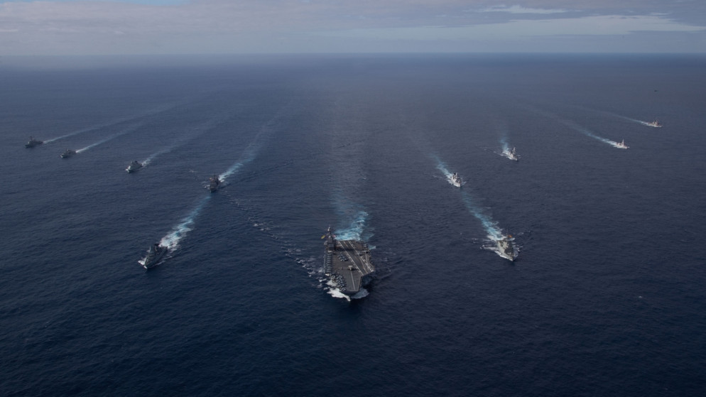 اصطدام سفينتين أميركيتين 