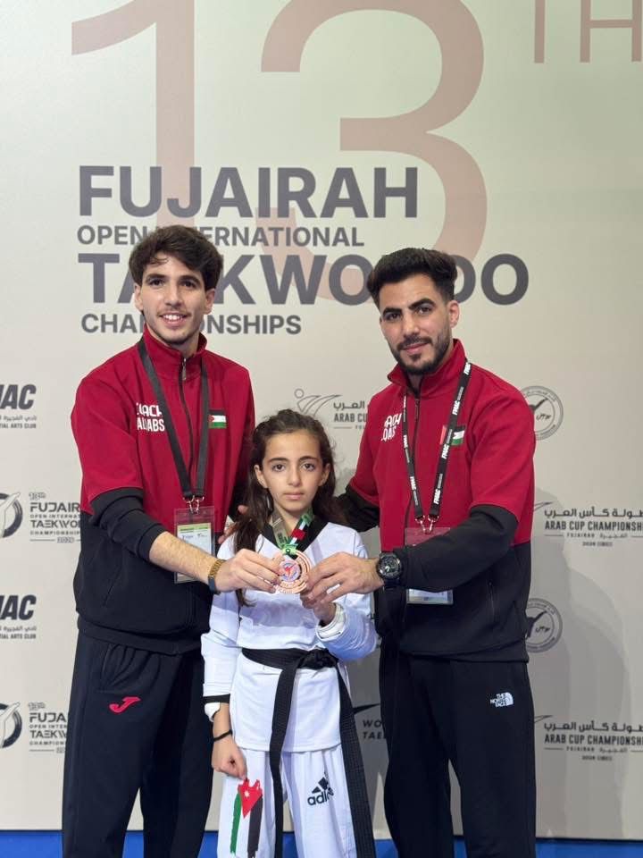 فوز مميز لريتاج الجوابرة ببطولة الفجيرة الدولية للتايكواندو G2