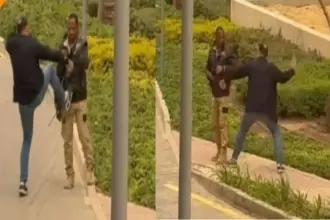 رجل أعمال يعترف بالتعدي على فرد أمن داخل كمبوند بالقاهرة