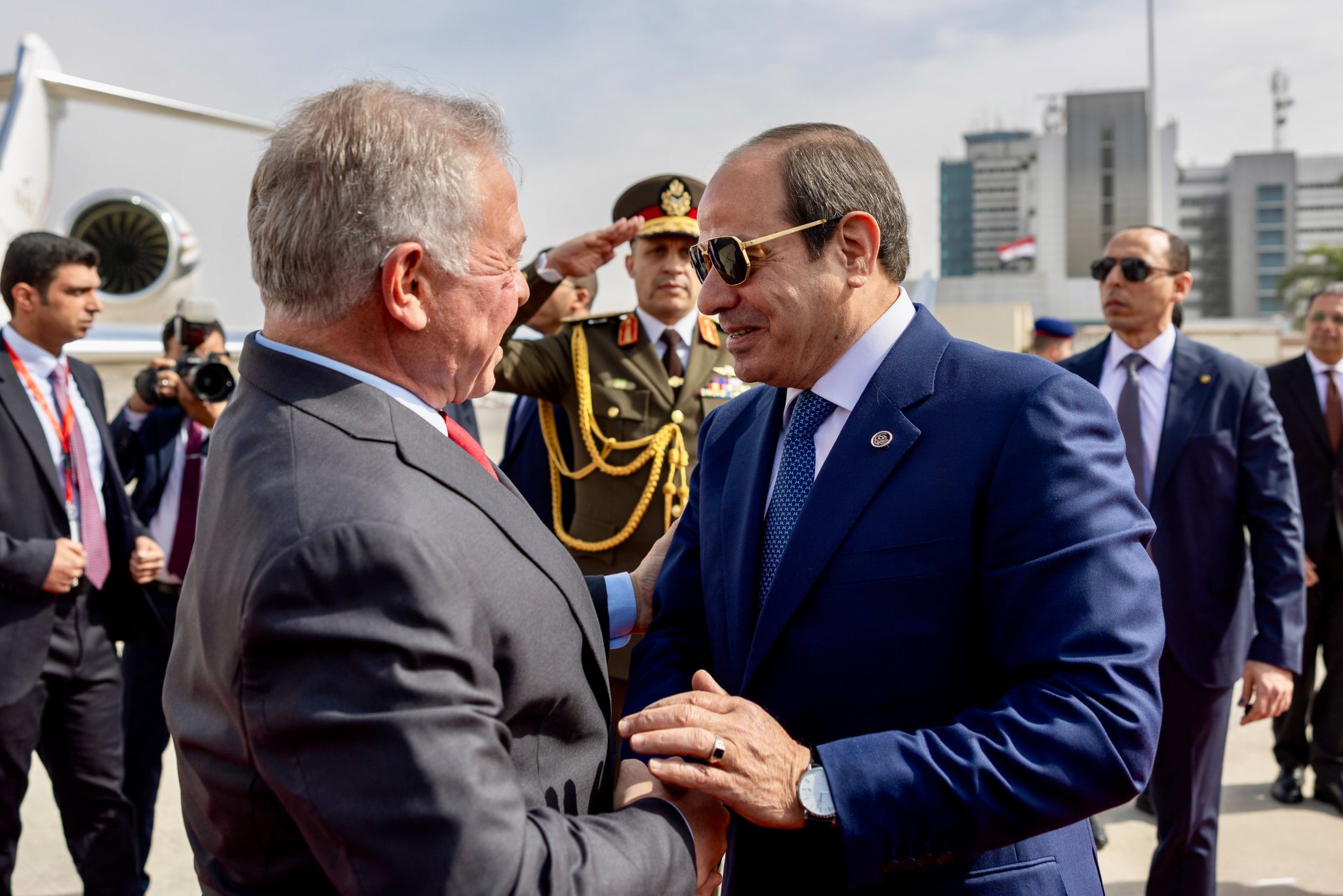 عاجل | الملك والسيسي يؤكدان على استقرار المنطقة وحماية الفلسطينيين