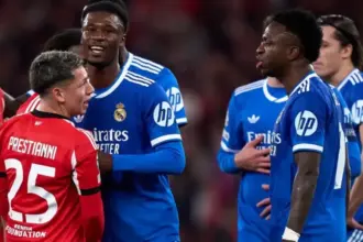 ويفا يوقف بريستياني مؤقتاً بعد ادعاء إساءة عنصرية لفينيسيوس